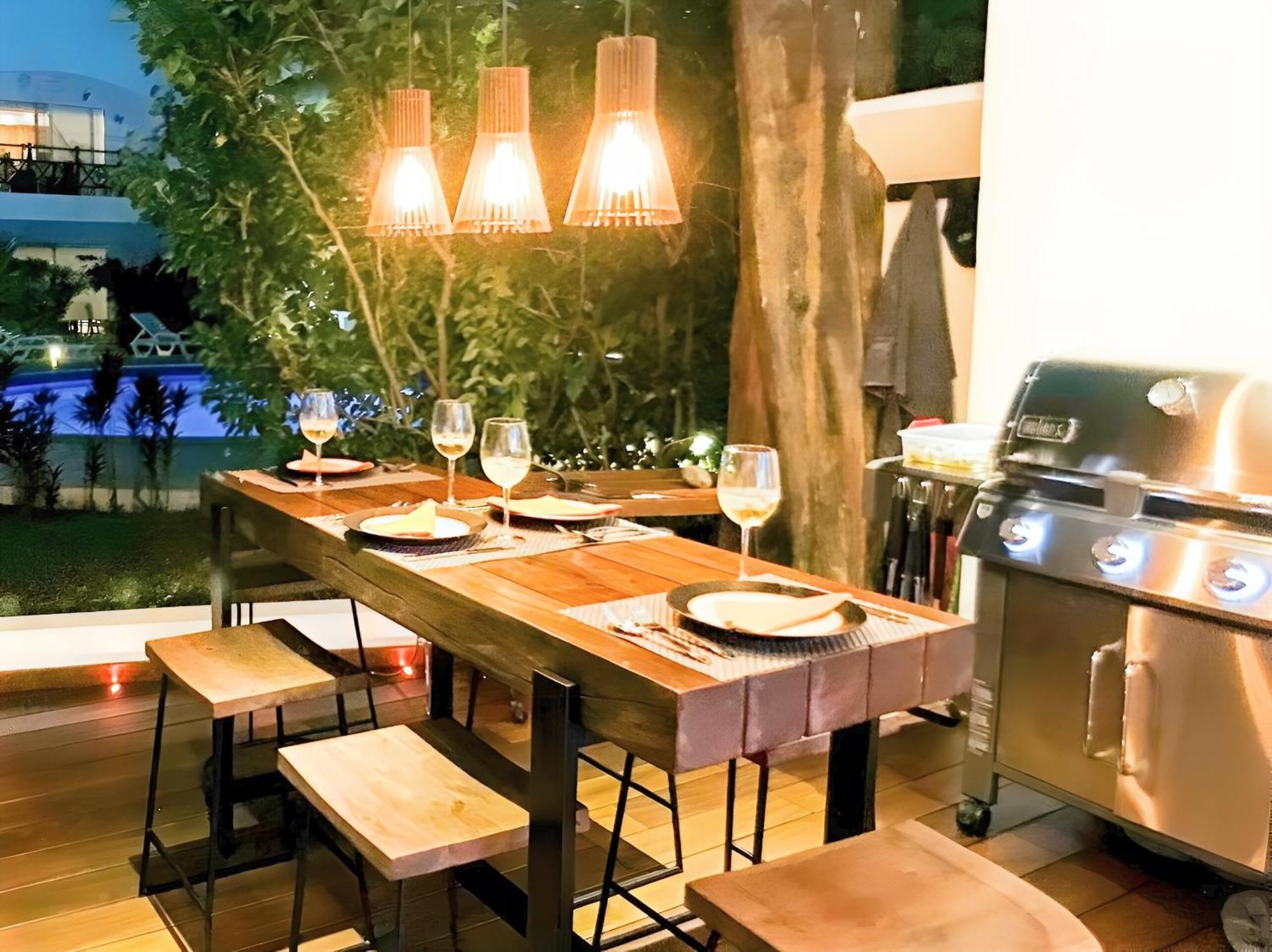 Luxury Duplex -4 Pers- 2Mn Beach&5Th Av, Pool, Gym Playa del Carmen Exterior foto