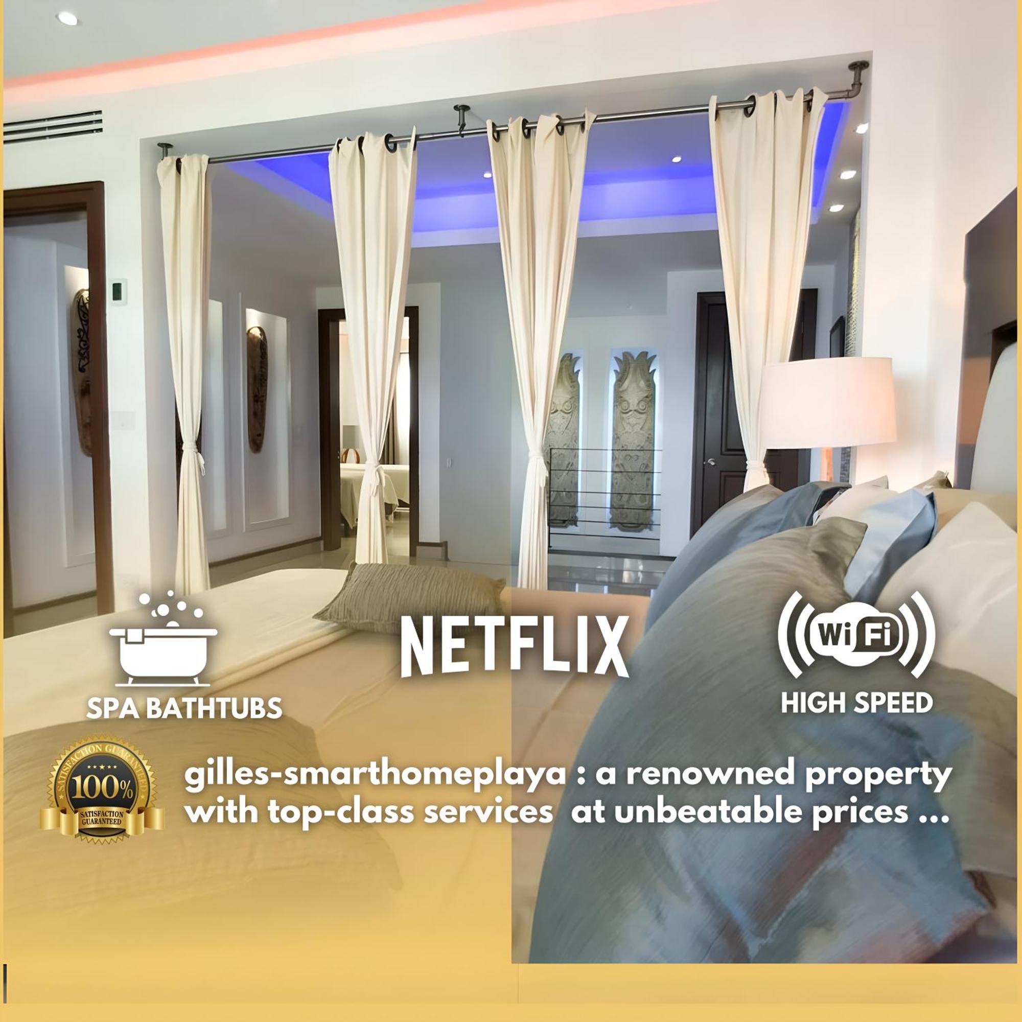 Luxury Duplex -4 Pers- 2Mn Beach&5Th Av, Pool, Gym Playa del Carmen Exterior foto